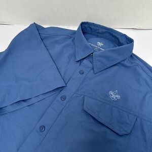 Boy Scouts of America Vented Shirt Polyester Size XL 2023 National Jamboree Logo